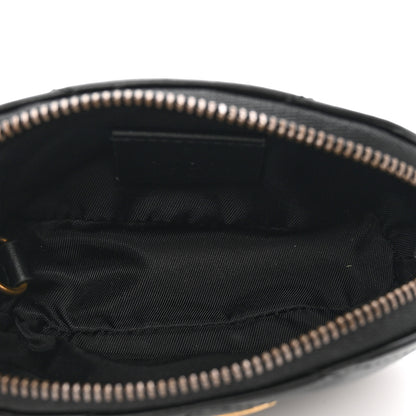 Gucci Calfskin Matelasse GG Marmont Key Pouch Black 5 of 8