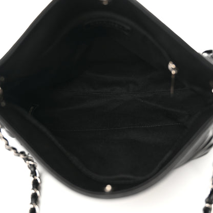 Chanel Lambskin Small Sharpei Shoulder Bag Black 5 of 10