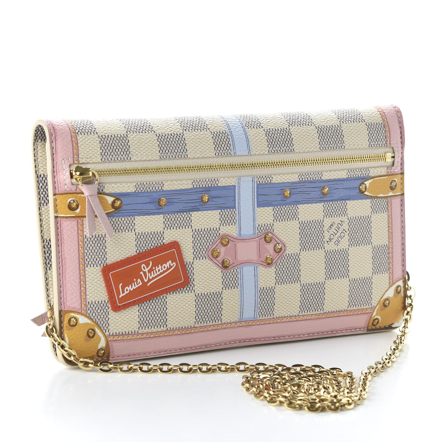Damier Azur Summer Trunks Pochette Weekend