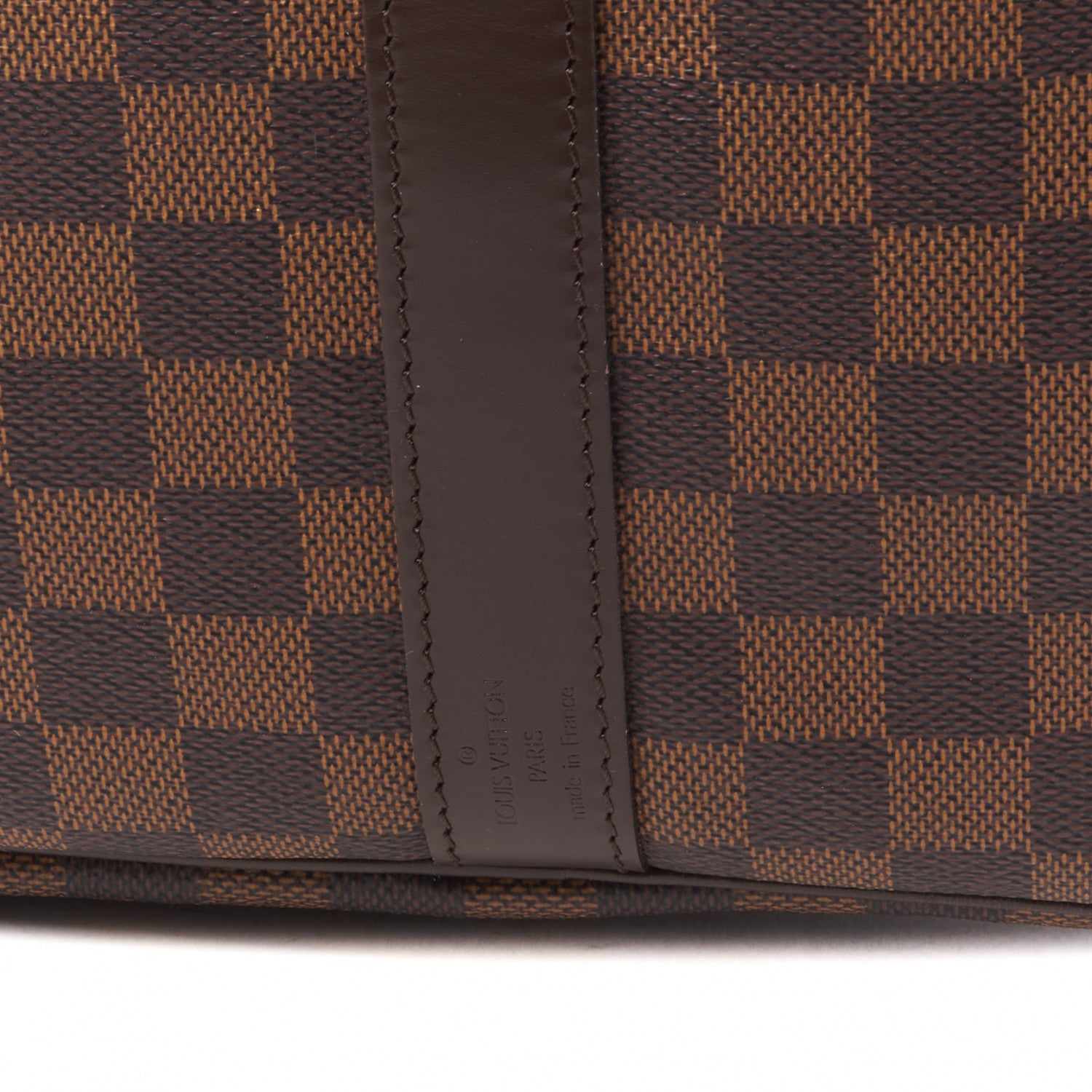 Louis Vuitton Damier Ebene Keepall Bandouliere 55 8 of 9