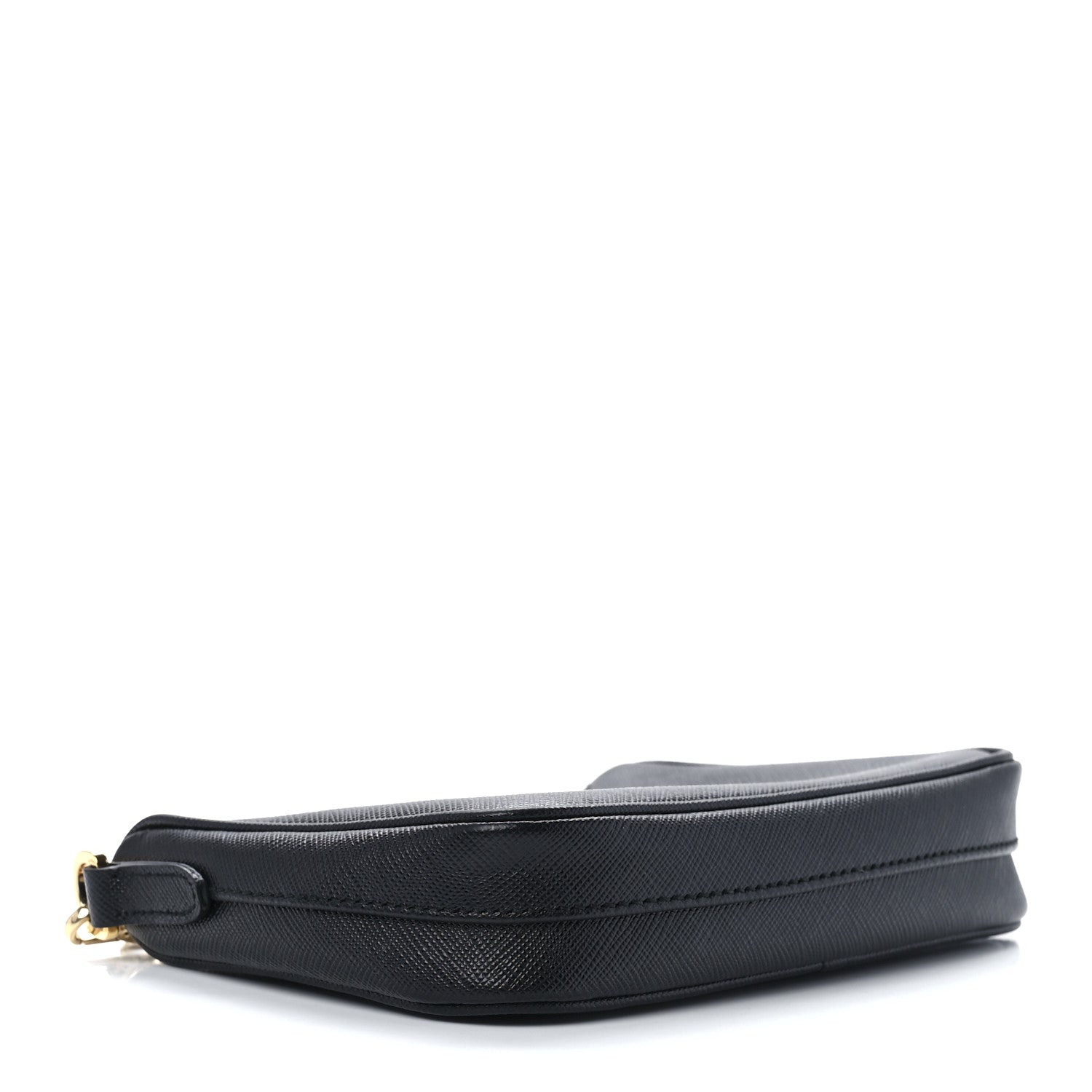 Prada Saffiano Lux Mini Shoulder Bag Black 4 of 14