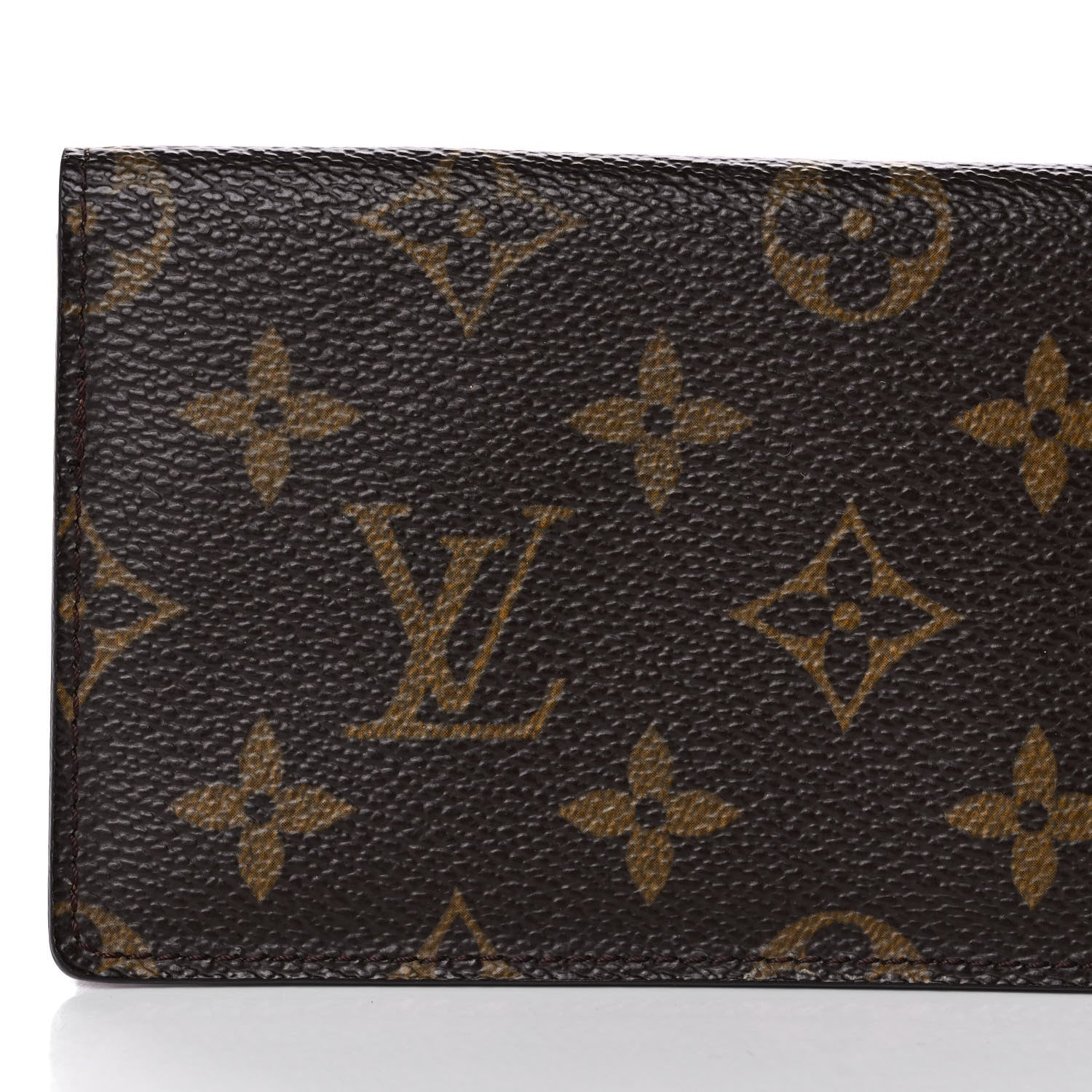 Louis Vuitton Monogram Simple Checkbook Holder Wallet Cover 7 of 9