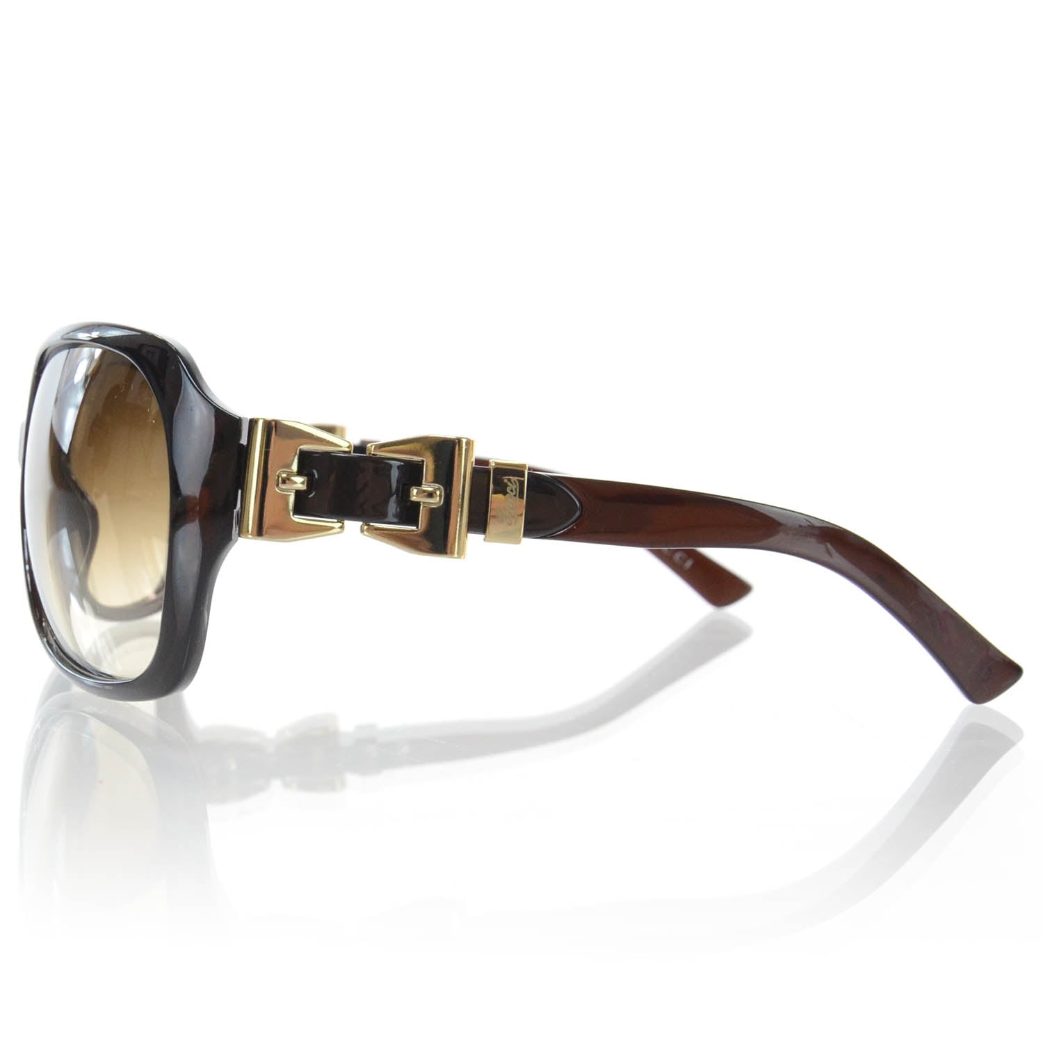Gucci Queen Bow Sunglasses 3006 Brown 3 of 5