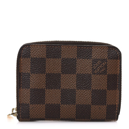 Louis Vuitton Damier Ebene Zippy Coin Purse 1 of 10