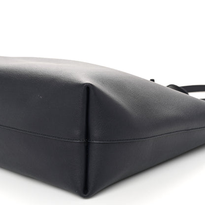 Saint Laurent Calfskin Large Shopping Tote Black 10 of 10