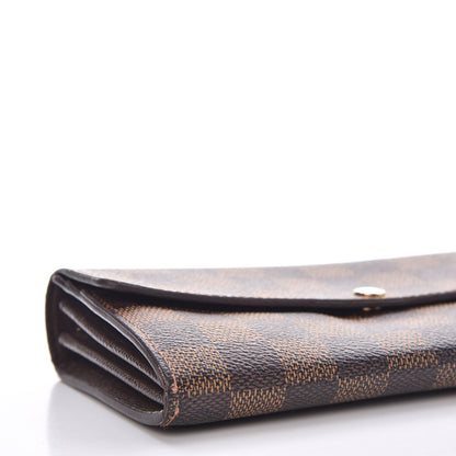 Louis Vuitton Damier Ebene Sarah Wallet 11 of 13