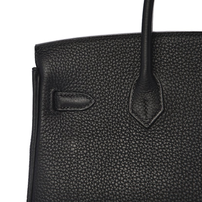 Hermes Togo Birkin 25 Black 24 of 35