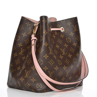 Louis Vuitton Monogram Neonoe MM Rose Poudre 3 of 7