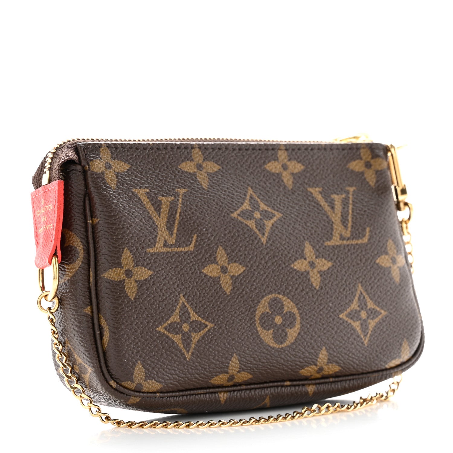 Louis Vuitton Monogram 2018 Christmas Animation Mini Cats Pochette Accessories 3 of 8
