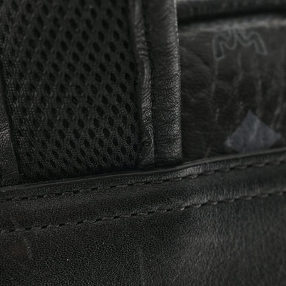 MCM Visetos Small Side Stud Stark Backpack Black 10 of 14
