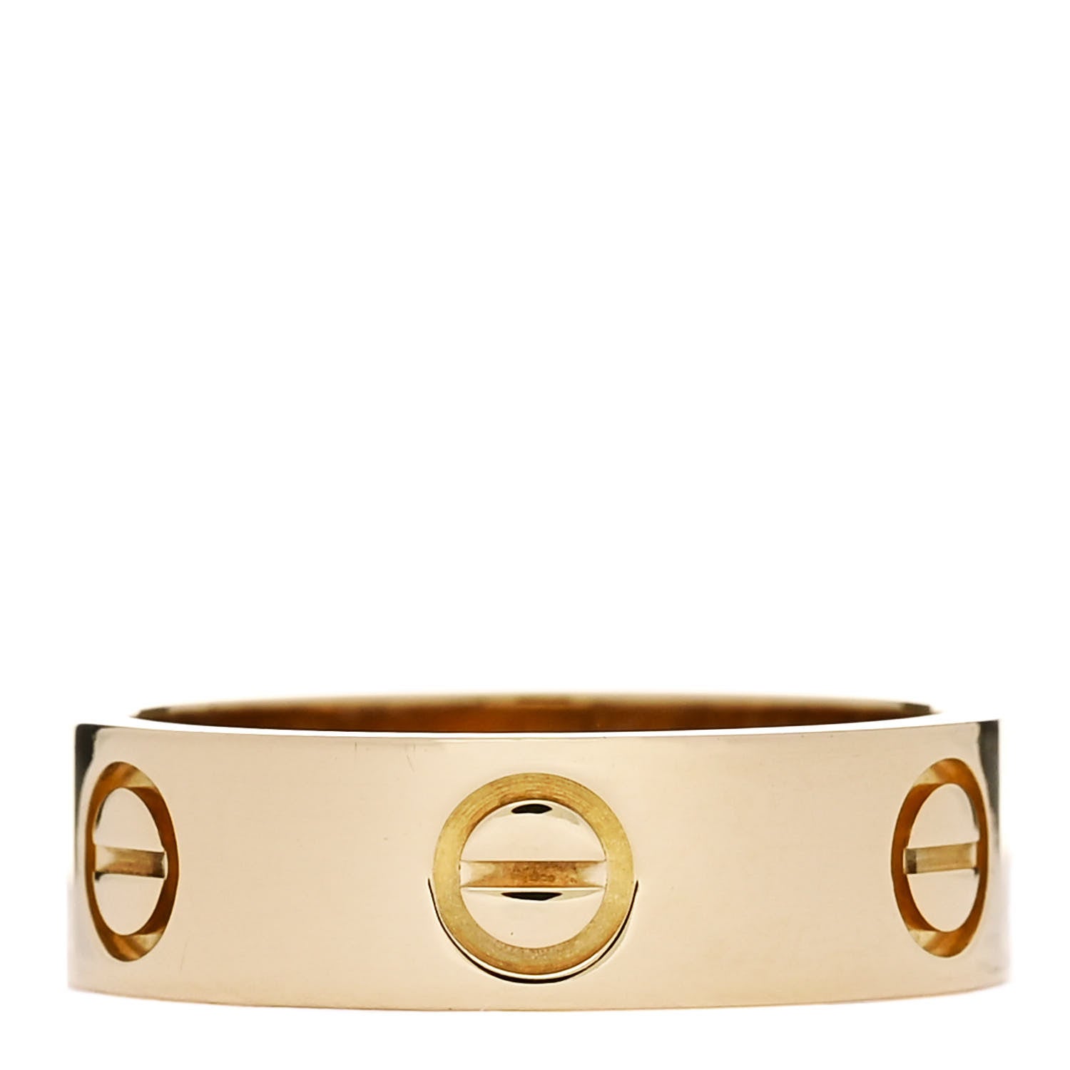 Cartier 18K Yellow Gold 5.5mm LOVE Ring 52 6 3 of 5
