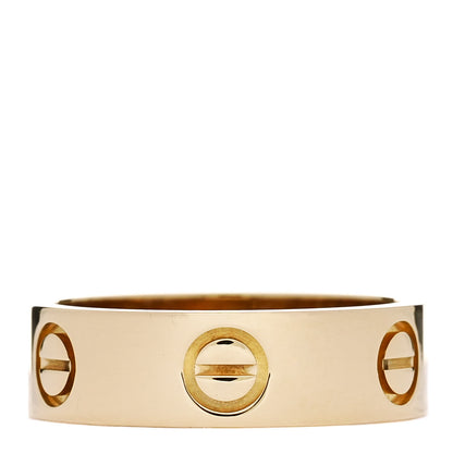 Cartier 18K Yellow Gold 5.5mm LOVE Ring 52 6 3 of 5