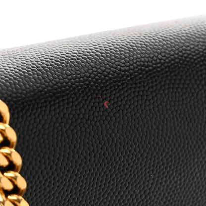 Saint Laurent Grain De Poudre Medium Classic Monogram Kate Tassel Satchel Black 11 of 11
