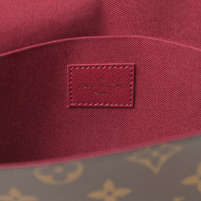 Louis Vuitton Monogram Pochette Felicie Chain Wallet Fuchsia 10 of 15