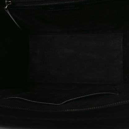 Celine Drummed Calfskin Mini Luggage Black 5 of 12