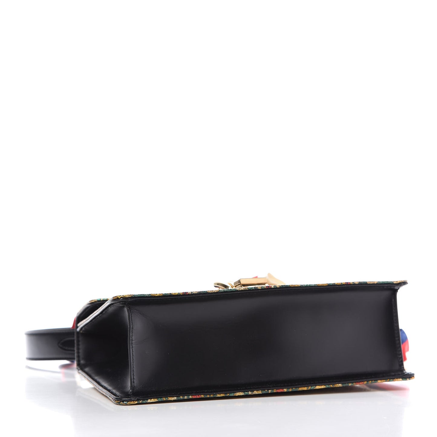 Iridescent Brocade Small Sylvie Shoulder Bag Gold