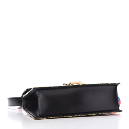 Gucci Iridescent Brocade Small Sylvie Shoulder Bag Gold 4 of 9