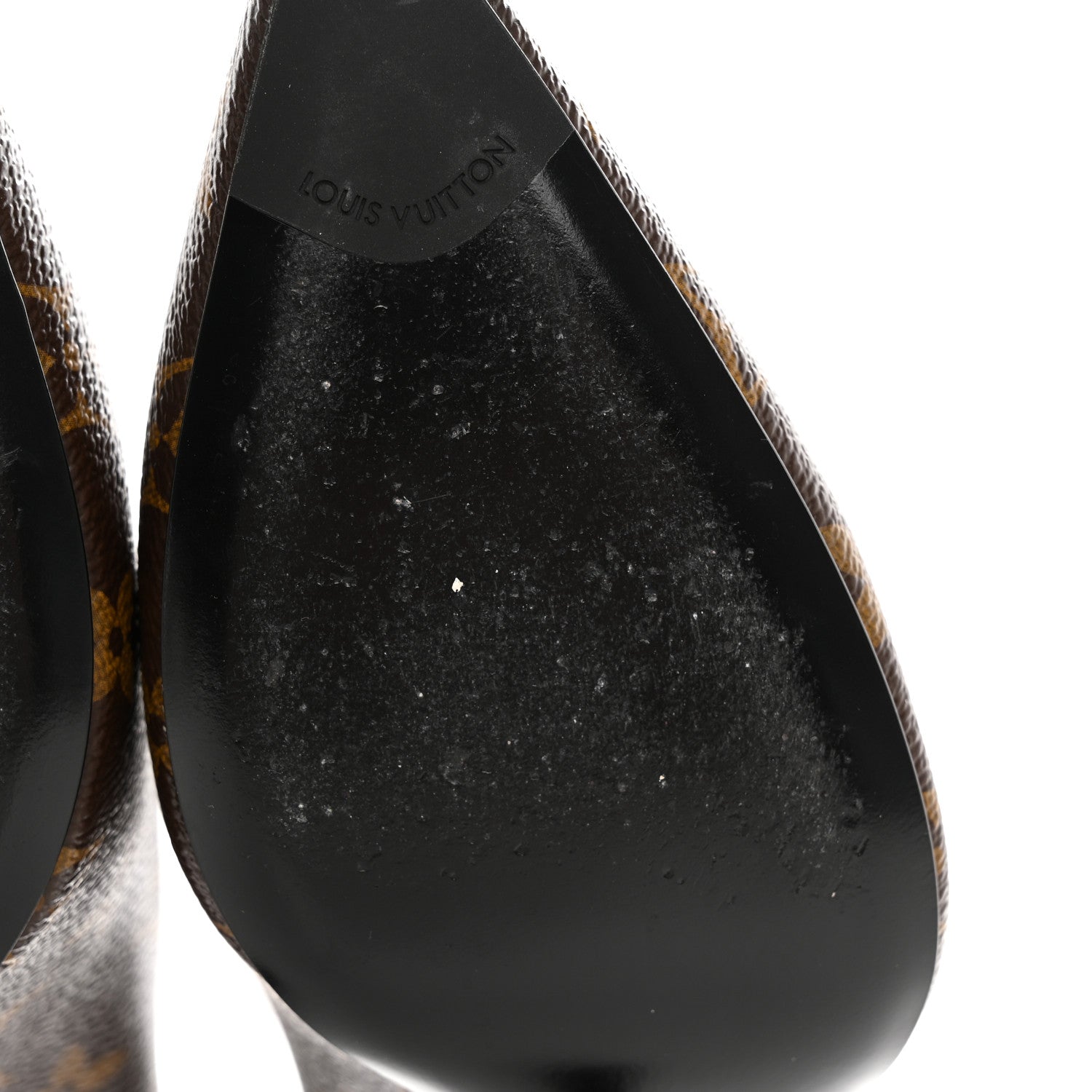 Louis Vuitton Monogram Cherie Pumps 38 Black 12 of 12