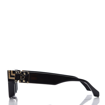 Louis Vuitton Acetate 1.1 Millionaires Sunglasses Z1165W Black 3 of 7