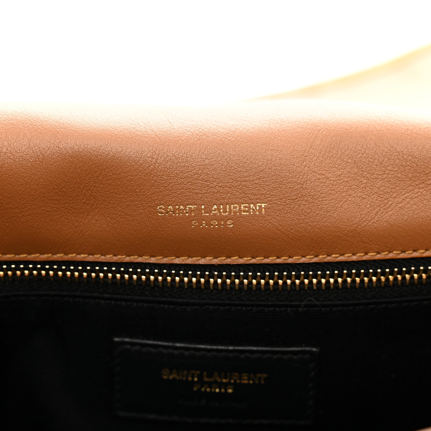 Saint Laurent Denim Suede Monogram Medium Niki Chain Satchel Blue Cinnamon 7 of 10