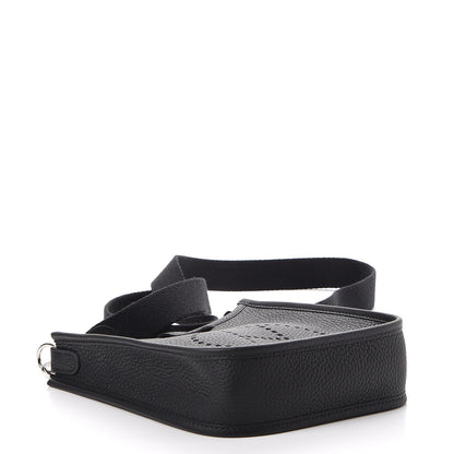Hermes Taurillon Clemence Evelyne TPM Black 4 of 8