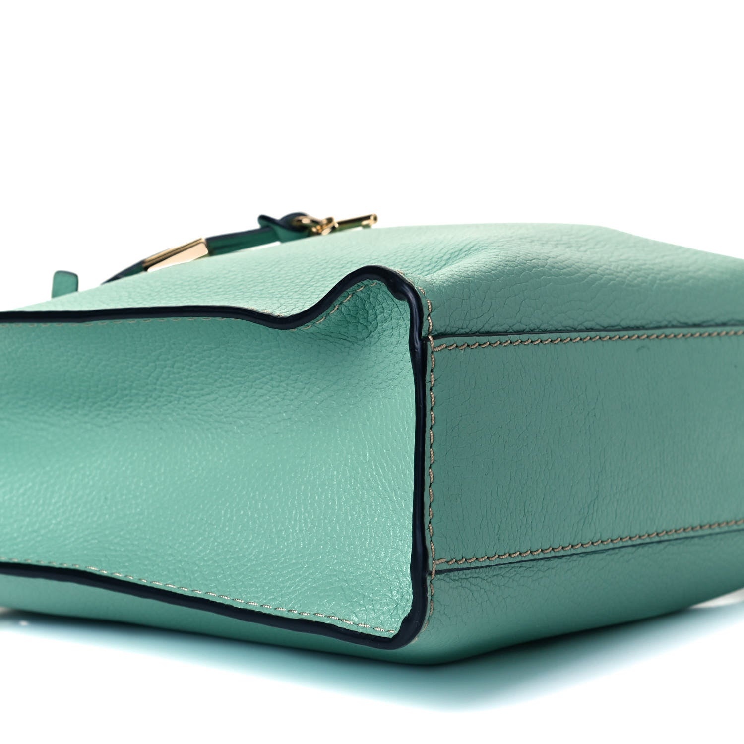 Marc Jacobs Grained Calfskin Mini Grind Tote Green 10 of 13
