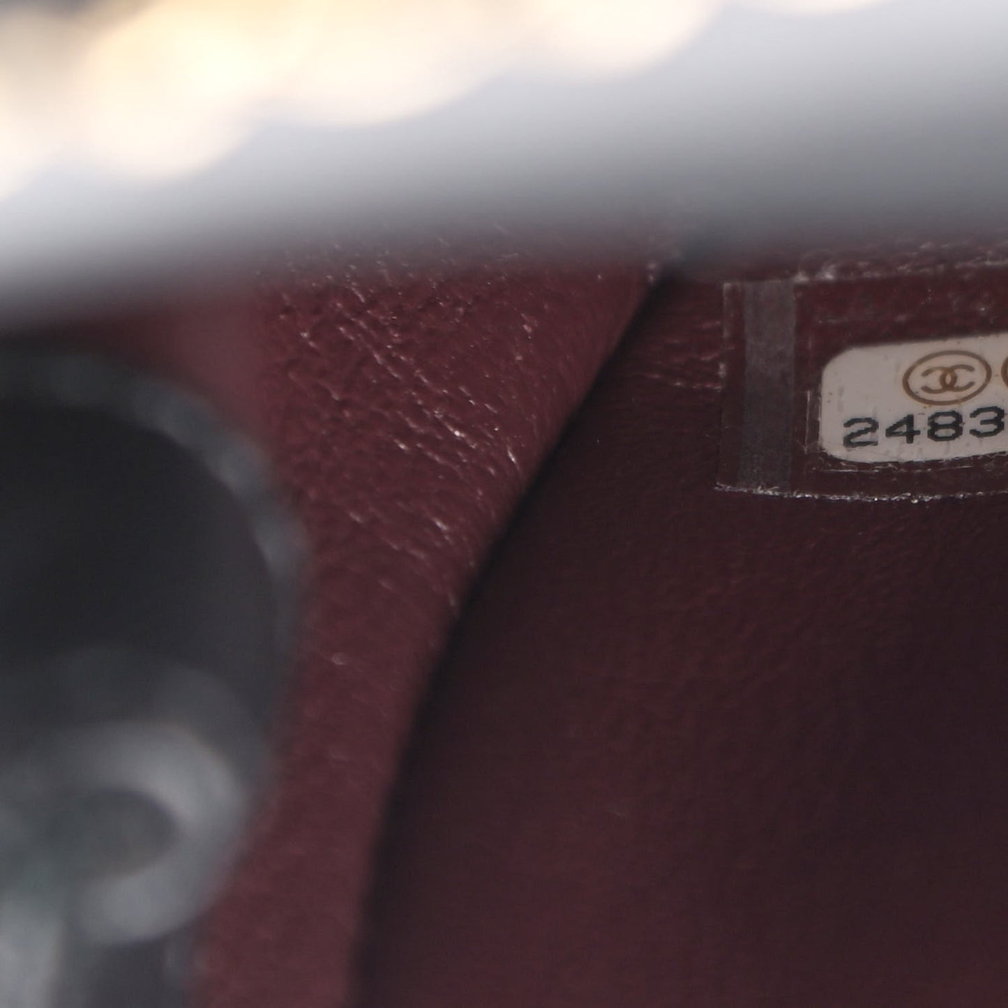 Tweed Pearl Mini Cosmos Flap Black