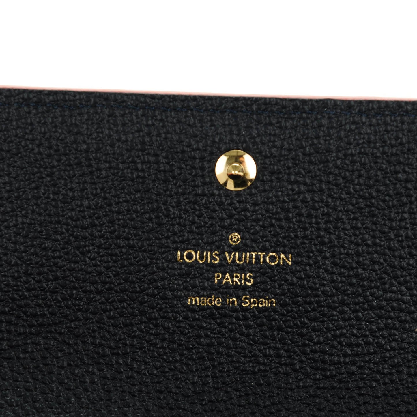 Empreinte Pont-Neuf Wallet Marine Rouge