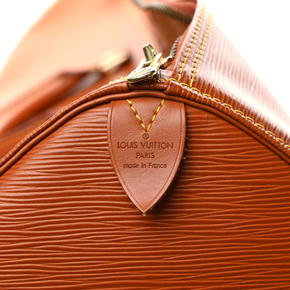 Louis Vuitton Epi Keepall 55 Cipango 6 of 12