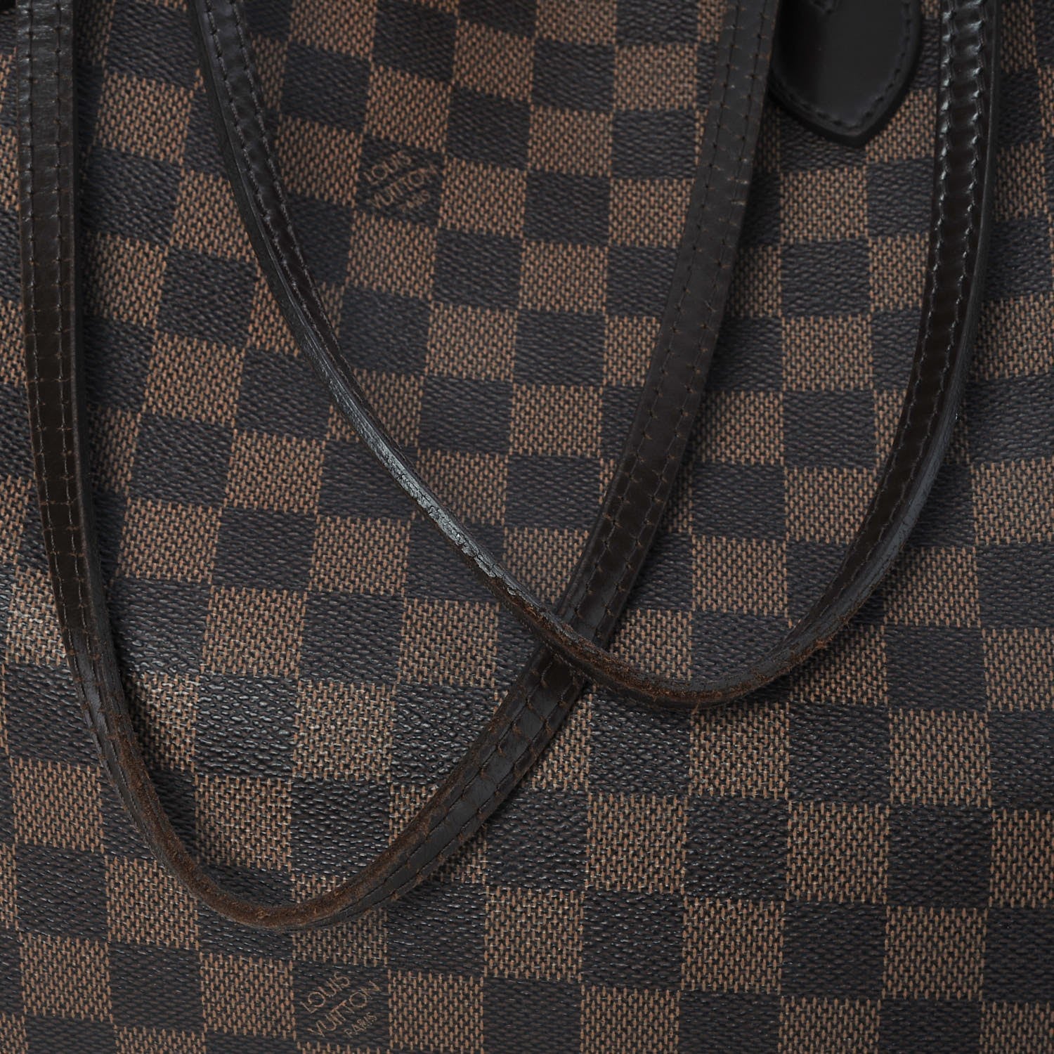 Louis Vuitton Damier Ebene Neverfull MM 21 of 21