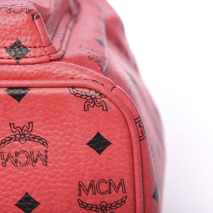 MCM Visetos Small Sprinkle Stud Stark Backpack Corail 10 of 10
