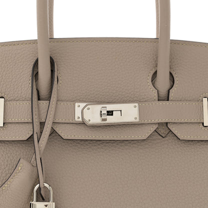 Hermes Togo Birkin 30 Gris Tourterelle 8 of 14