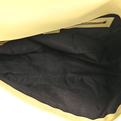 Fendi Nappa FF 1974 Embossed Large Baguette Banana 5 of 15