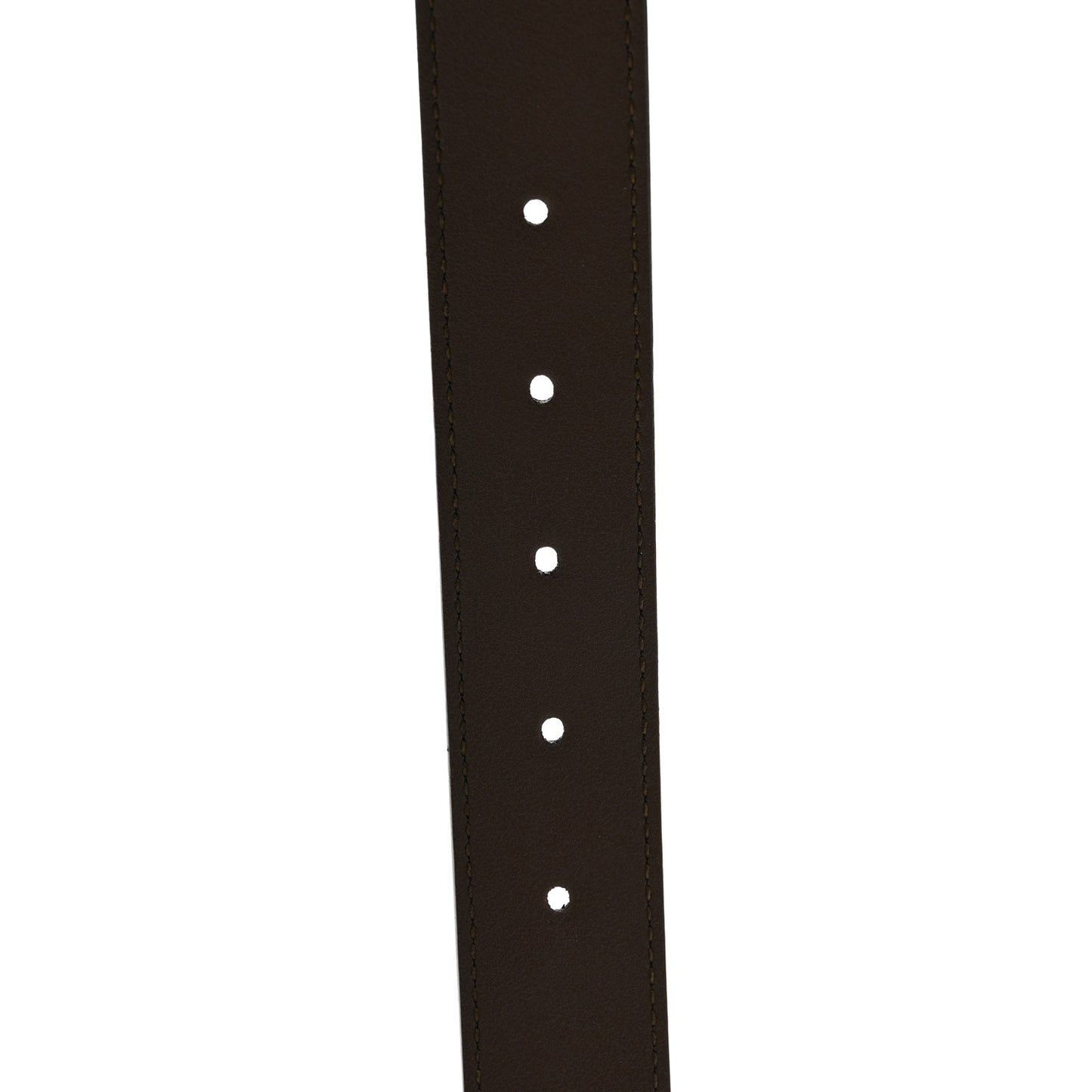 GG Supreme Monogram Textured Dollar Calfskin Blondie 30mm Belt 95 38 Beige Ebony New Acero