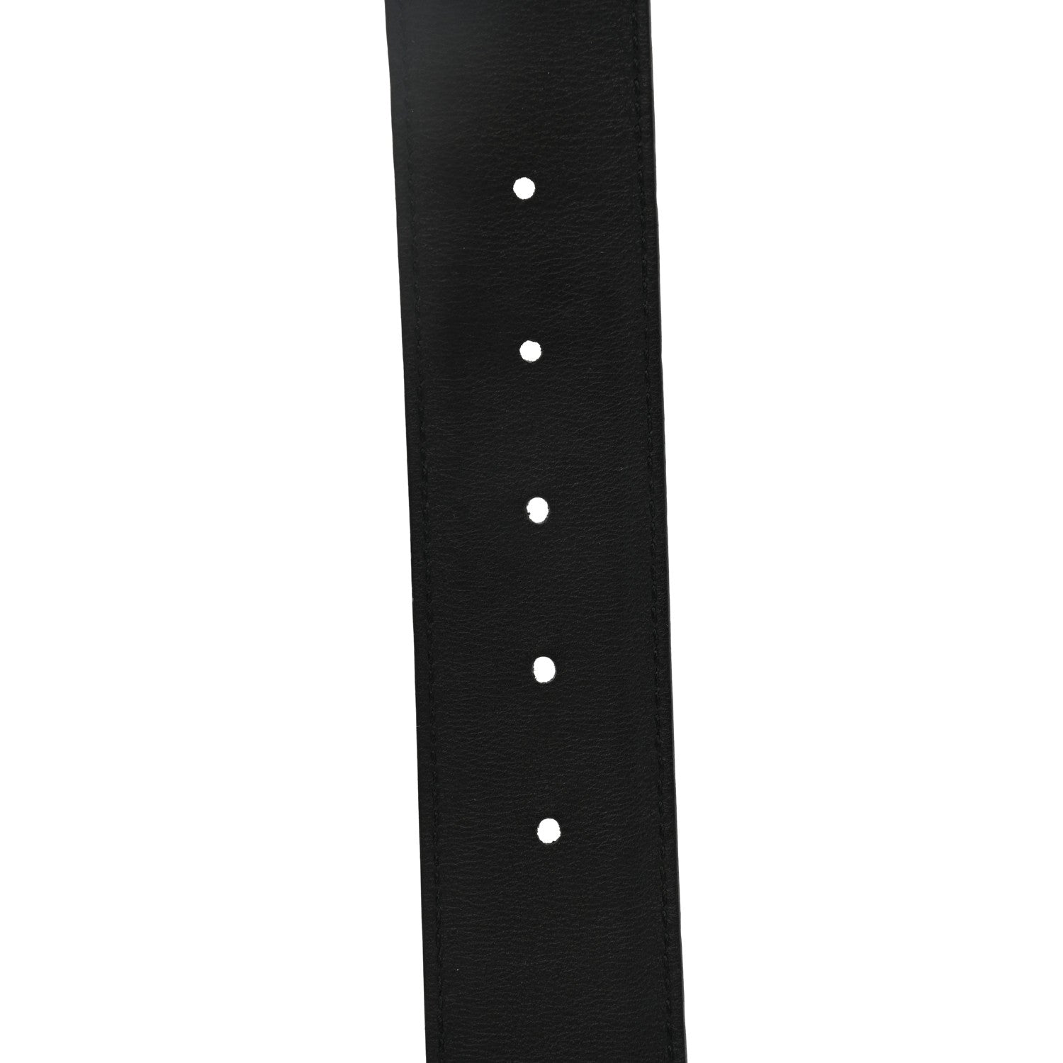 Gucci Dollar Calfskin Interlocking G Belt 85 34 Black 4 of 5