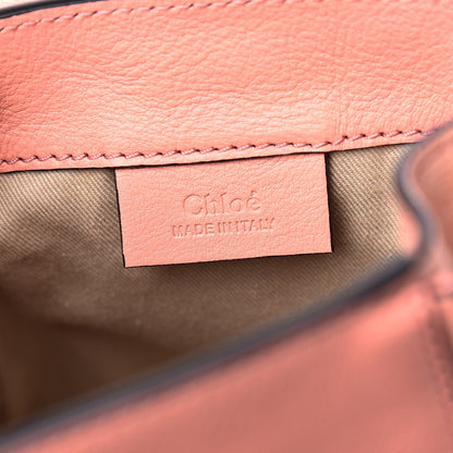 Chloe Suede Calfskin Mini Faye Backpack Ideal Blush 6 of 10