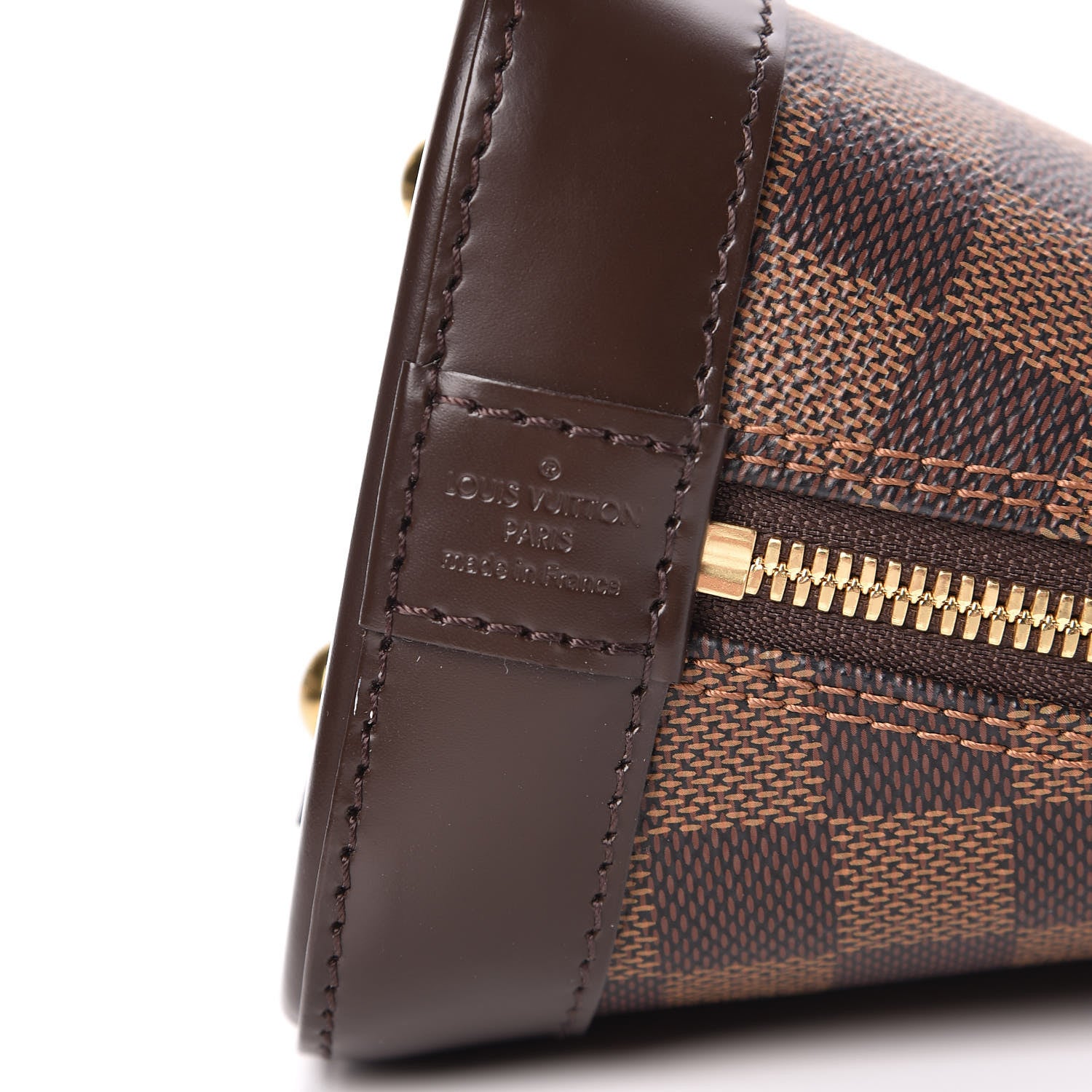 Louis Vuitton Damier Ebene Alma BB 7 of 10