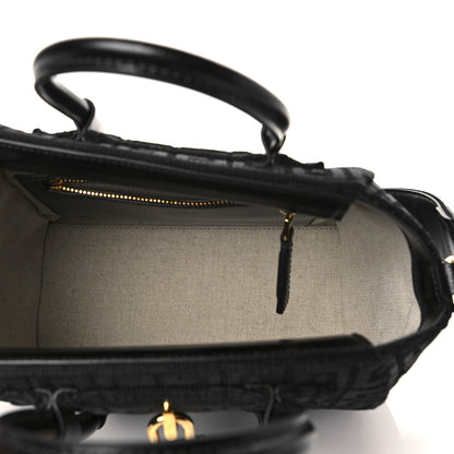 Givenchy Embroidered Canvas Mini Lock Antigona Shoulder Bag Black 4 of 5