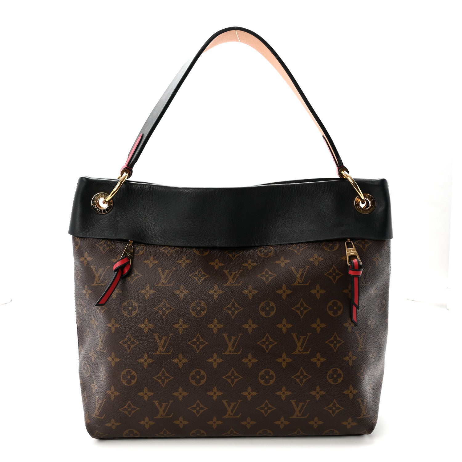 Louis Vuitton Monogram Tuileries Hobo Black 1 of 9