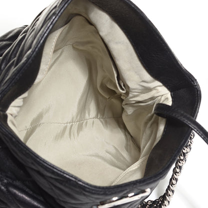 Chanel Washed Lambskin Chain Around Hobo Black 5 of 8