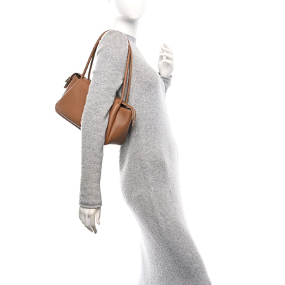 Prada Soft Calfskin Medium Darling Shoulder Bag Caramel 2 of 9
