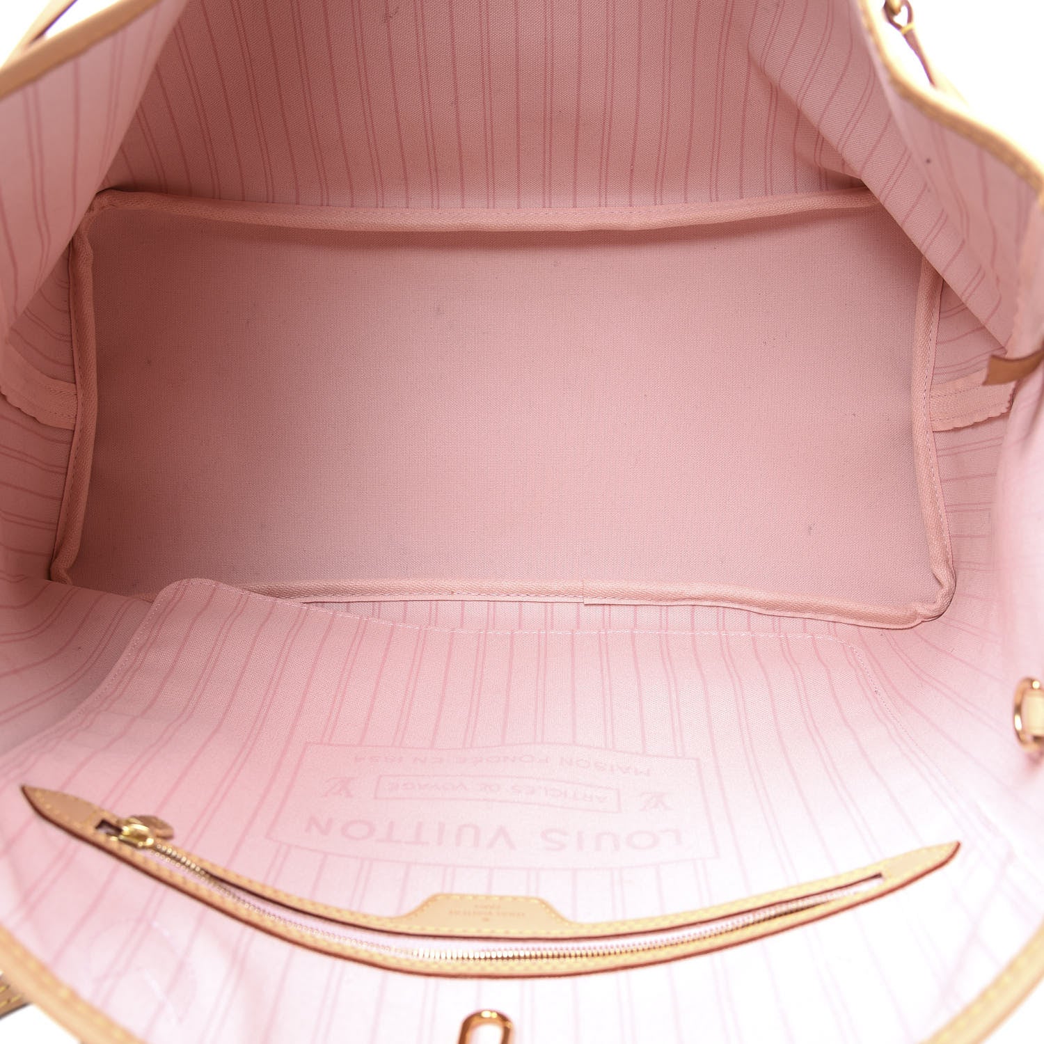 Louis Vuitton Damier Azur Neo Neverfull GM Rose Ballerine 4 of 10