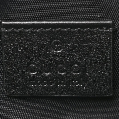 Gucci Calfskin Matelasse GG Marmont Key Pouch Black 6 of 7