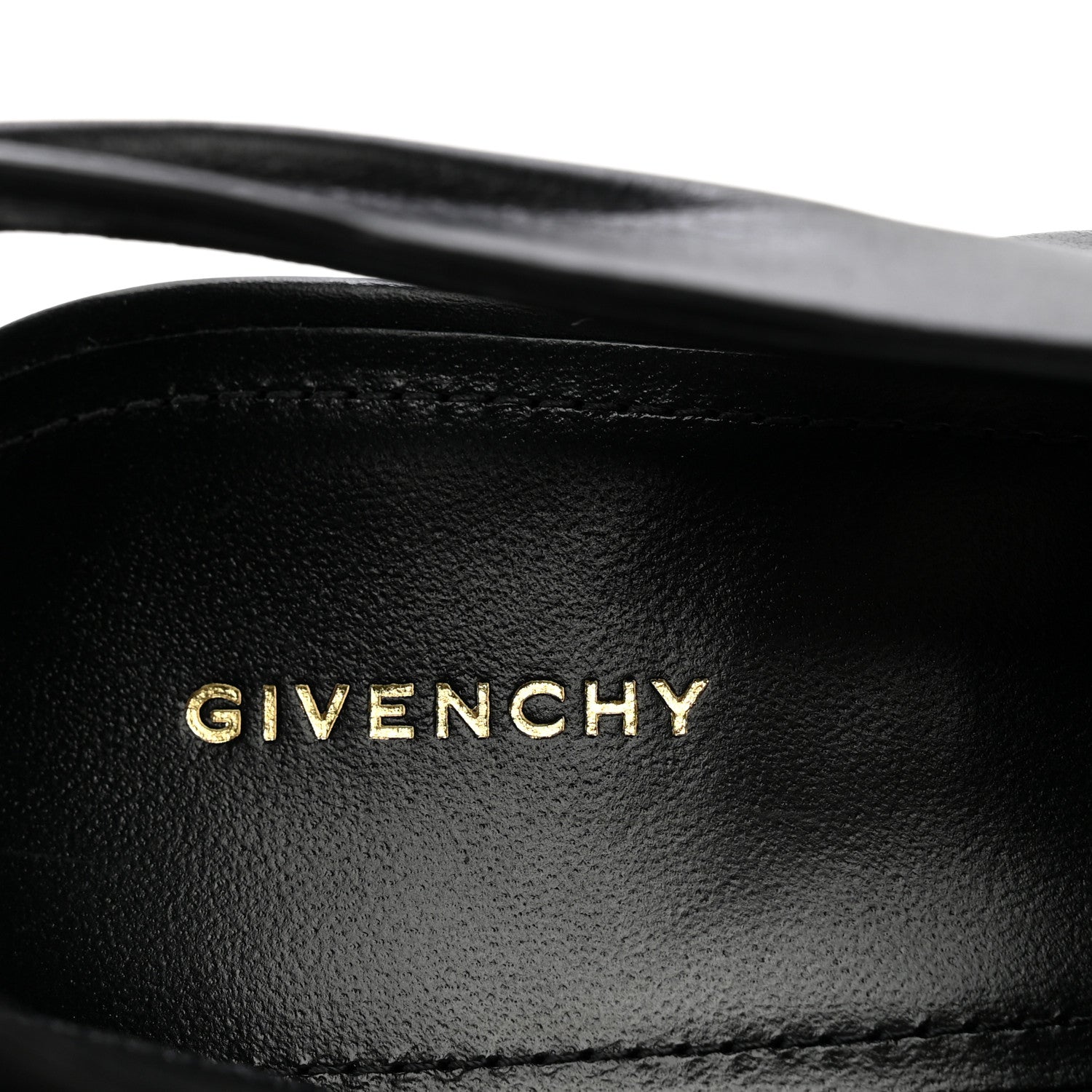 Givenchy Calfskin Beauw Slingback Pumps  36.5 Black 8 of 9
