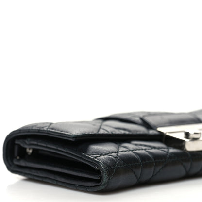Christian Dior Lambskin Cannage Miss Dior Chain Wallet Black 10 of 12