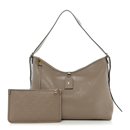 Louis Vuitton Empreinte Monogram Giant Carryall MM Tourterelle 3 of 13