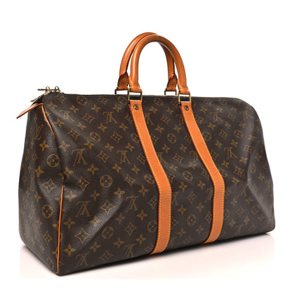 Louis Vuitton Monogram Keepall 45 2 of 10