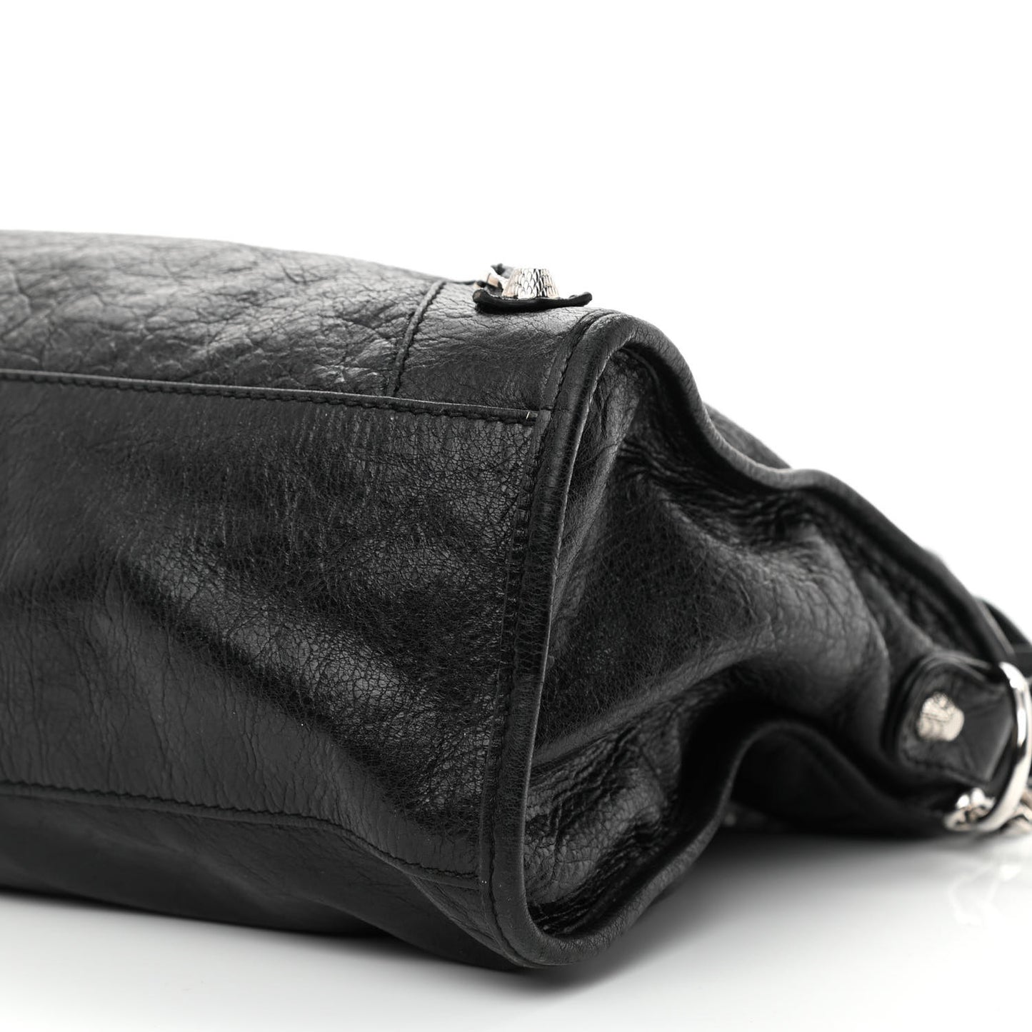 Agneau Giant 12 Silver Hardware City Black
