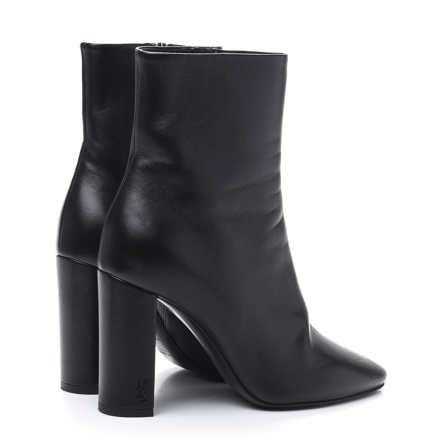 Saint Laurent Nappa Vendome Loulou Ankle Zip Boot 36 Black 4 of 8
