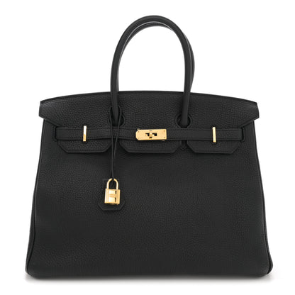 Hermes Togo Birkin 35 Black 1 of 10